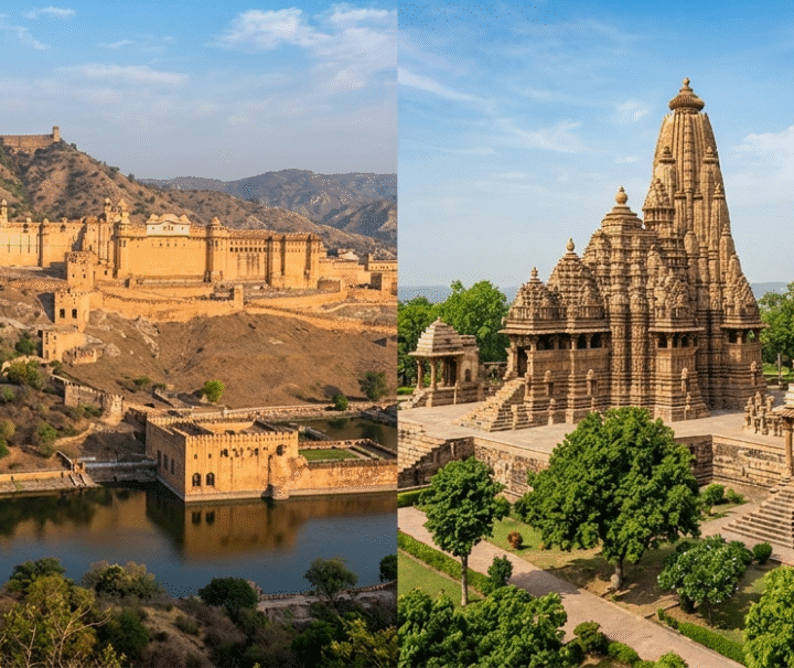 golden triangle with Khajuraho and orchha