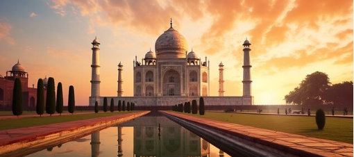Taj Mahal tour package showing beauty of the Taj Mahal in AGRA
